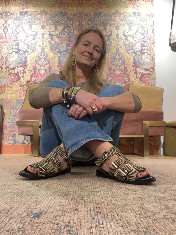 les nu pieds spartiates REGARD chez Valérie B chaussures Dieppe P/E26