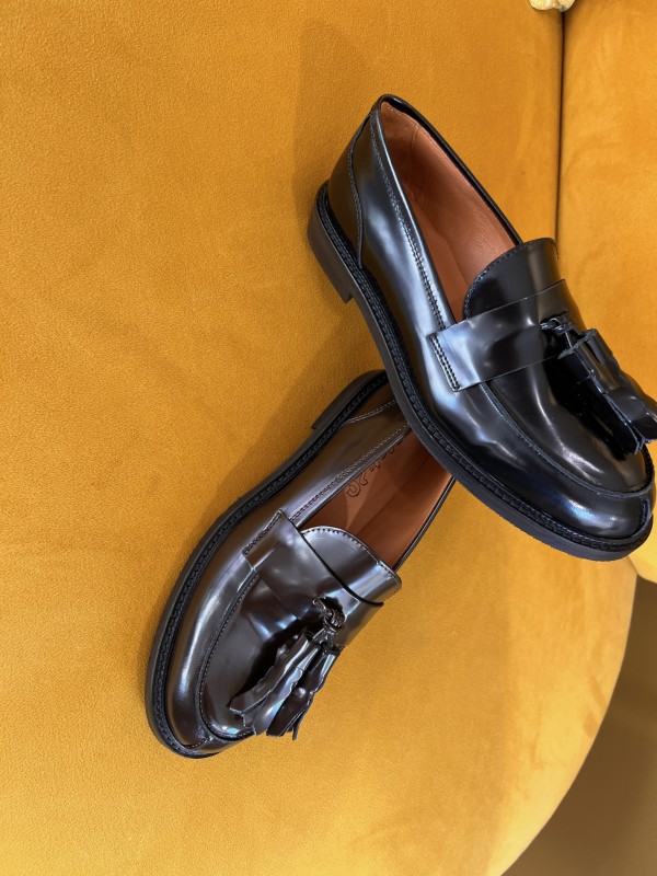 le mocassin collège à pompons glacé de chez mat20 automne hiver 25 ValerieB Dieppe 