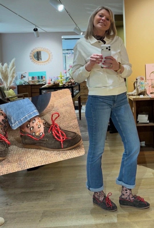 le mocassin forme bateau de chez Semerdjan chez ValerieB chaussures Dieppe 