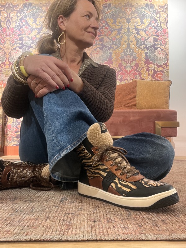 les baskets hautes VADDIA chez VALÉRIE B CHAUSSURES DIEPPE FW25