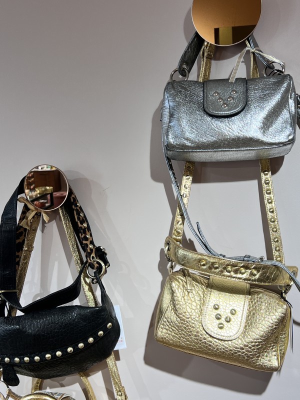 le sac mini Bonnie de chez virginie darling à retrouver en 4 coloris chez VALERIE B Dieppe 